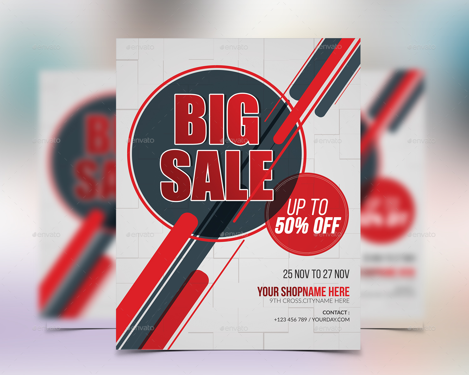 Big Sale Flyer, Print Templates GraphicRiver